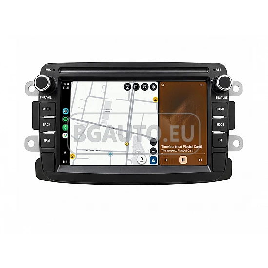 RENAULT CAPTUR - МУЛТИМЕДИЯ / Навигация android 16 + DSP + CARPLAY