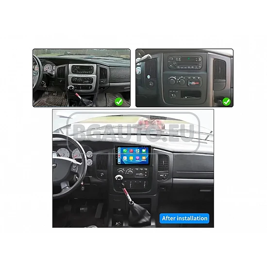 DODGE RAM 1500,2500,3500 - 9 МУЛТИМЕДИЯ / Навигация android 16