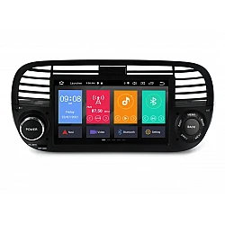 FIAT 500 - МУЛТИМЕДИЯ / Навигация android 16 CPU:8-Core, RAM:4Gb черна + DSP + CARPLAY + SIM