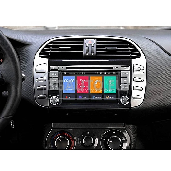 FIAT BRAVO - МУЛТИМЕДИЯ / Навигация android 16 CPU:8-Core DVD + DSP + CarPlay