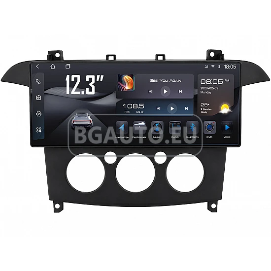 FORD S-MAX - 12.3 МУЛТИМЕДИЯ / Навигация android 16
