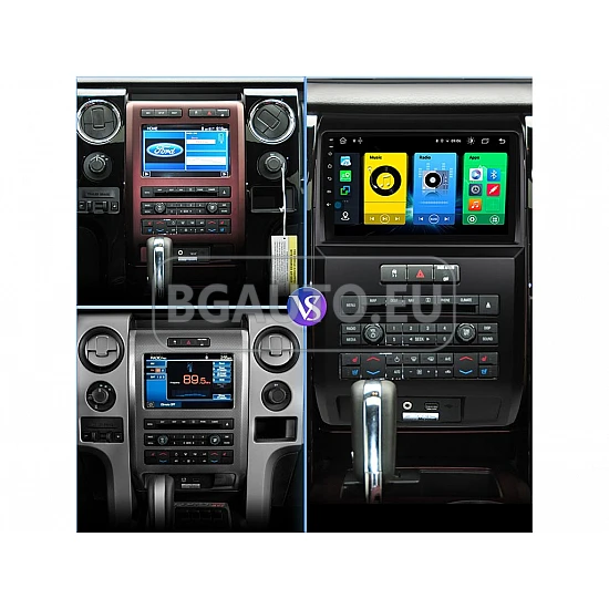 FORD F150 P415, Raptor - 9 МУЛТИМЕДИЯ / Навигация android 16