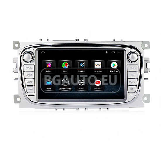 FORD Mondeo, Focus, S-Max, C-Max, Galaxy - 7 МУЛТИМЕДИЯ / Навигация android 16 светлосива