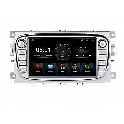 FORD Mondeo, Focus, S-Max, C-Max, Galaxy - 7" МУЛТИМЕДИЯ / Навигация android 16 светлосива