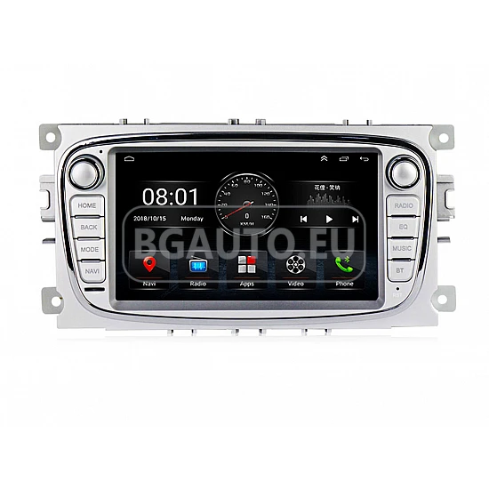 FORD Mondeo, Focus, S-Max, C-Max, Galaxy - 7 МУЛТИМЕДИЯ / Навигация android 16 светлосива