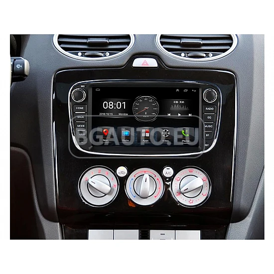 FORD Mondeo, Focus, S-Max, C-Max, Galaxy - 7 МУЛТИМЕДИЯ / Навигация android 16 черна
