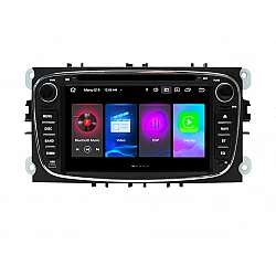 FORD Mondeo, Focus, S-Max, C-Max, Galaxy - МУЛТИМЕДИЯ / Навигация android 16 DVD черна + DSP + CARPLAY + ANDROID AUTO