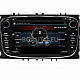 FORD Mondeo, Focus, S-Max, C-Max, Galaxy - МУЛТИМЕДИЯ / Навигация android 16 DVD черна + DSP + CARPLAY + ANDROID AUTO