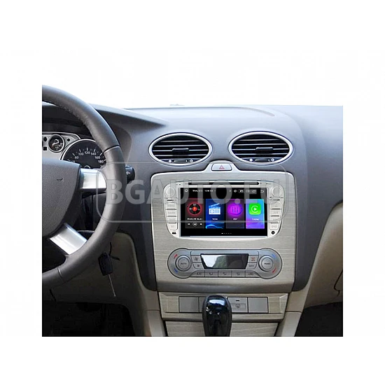 FORD Mondeo, Focus, S-Max, C-Max, Galaxy - МУЛТИМЕДИЯ / Навигация android 16 DVD светлосива + DSP