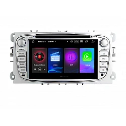 FORD Mondeo, Focus, S-Max, C-Max, Galaxy - МУЛТИМЕДИЯ / Навигация android 16 DVD светлосива + DSP