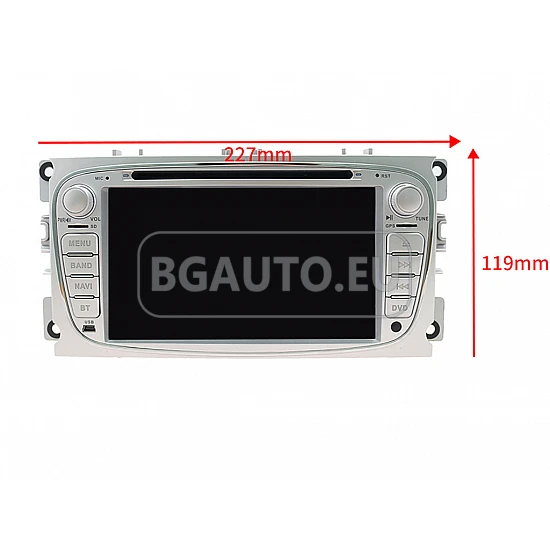 FORD - МУЛТИМЕДИЯ / Навигация android 16 DVD CPU:8-Core, RAM:4Gb светлосива + DSP + CARPLAY + SIM
