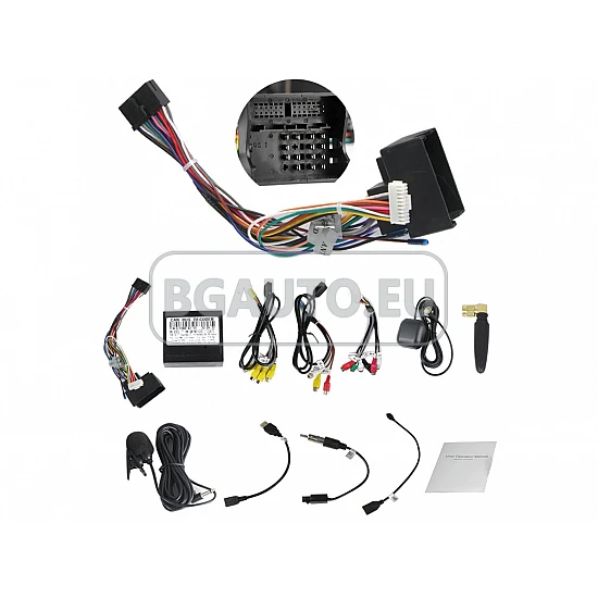 FORD Mondeo, Focus, S-Max, C-Max, Galaxy - МУЛТИМЕДИЯ / Навигация android 16 DVD светлосива + DSP