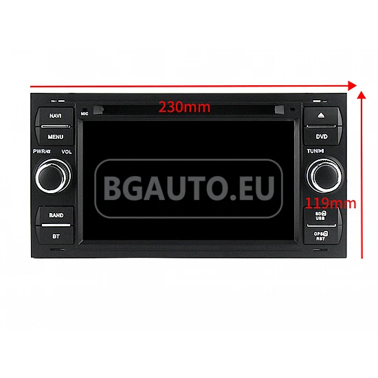 FORD - МУЛТИМЕДИЯ / Навигация android 16 CPU:8-Core, RAM:4Gb черна + DSP + CARPLAY + SIM