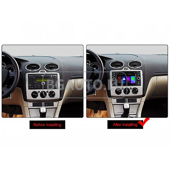 FORD - МУЛТИМЕДИЯ / Навигация android 16 DVD черна + DSP + CarPlay