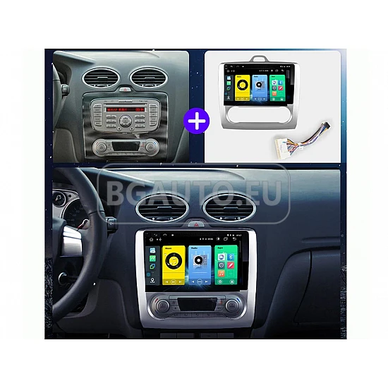 FORD Focus  - 9 МУЛТИМЕДИЯ / Навигация android 16