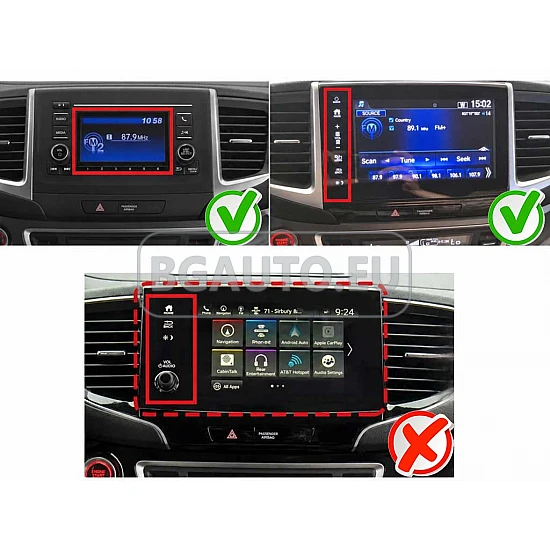 HONDA PILOT - 10.1 МУЛТИМЕДИЯ / Навигация android 16