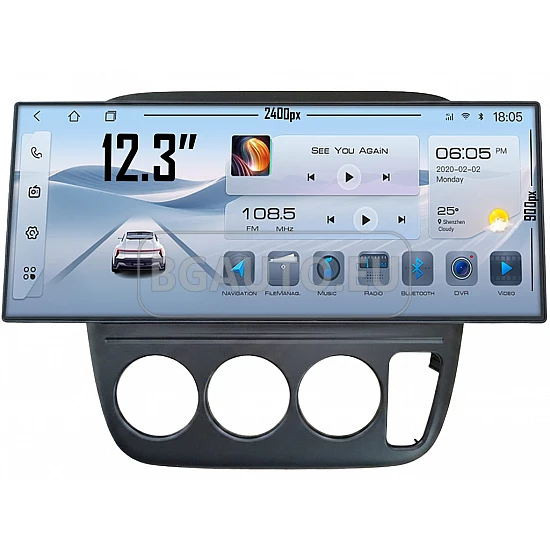 HONDA CR-V - 12.3 МУЛТИМЕДИЯ / Навигация android 16