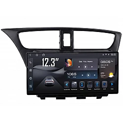 HONDA Civic - 12.3" МУЛТИМЕДИЯ / Навигация android 16