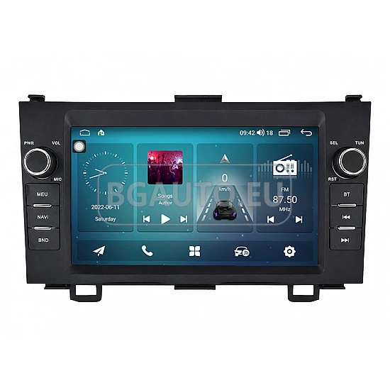 HONDA CR-V 3  - 8 МУЛТИМЕДИЯ / Навигация android 16 CPU:8-CORE + CARPLAY + ANDROID AUTO + SIM