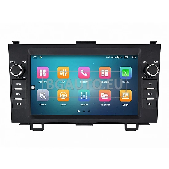HONDA CR-V 3  - 8 МУЛТИМЕДИЯ / Навигация android 16 CPU:8-CORE + CARPLAY + ANDROID AUTO + SIM