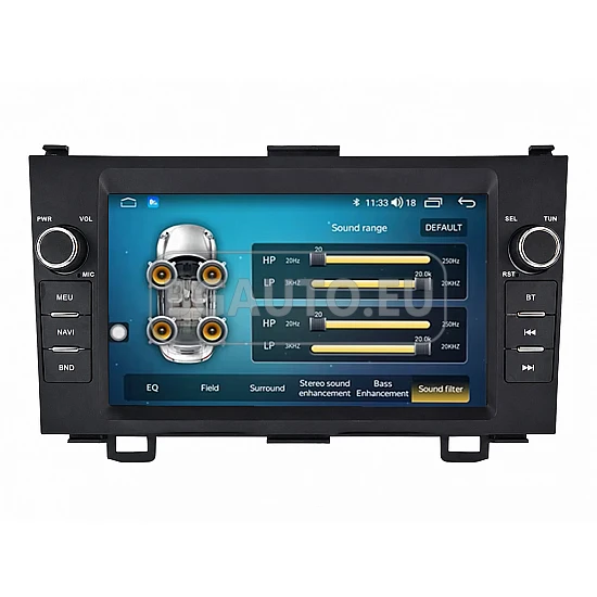 HONDA CR-V 3  - 8 МУЛТИМЕДИЯ / Навигация android 16 CPU:8-CORE + CARPLAY + ANDROID AUTO + SIM