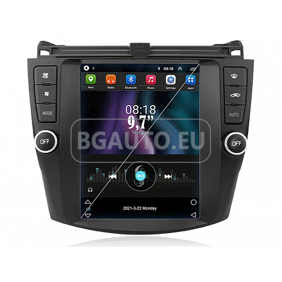 HONDA Accord 7  - 9.7 МУЛТИМЕДИЯ / Навигация android 16