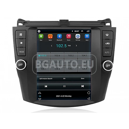 HONDA Accord 7  - 9.7 МУЛТИМЕДИЯ / Навигация android 16