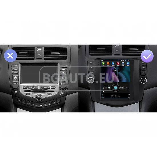 HONDA Accord 7  - 9.7 МУЛТИМЕДИЯ / Навигация android 16