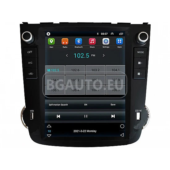 HONDA CR-V 3  - 9.7 МУЛТИМЕДИЯ / Навигация android 16 климатик