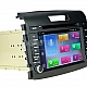 HONDA CR-V - МУЛТИМЕДИЯ / Навигация Android 16 DVD графит + DSP