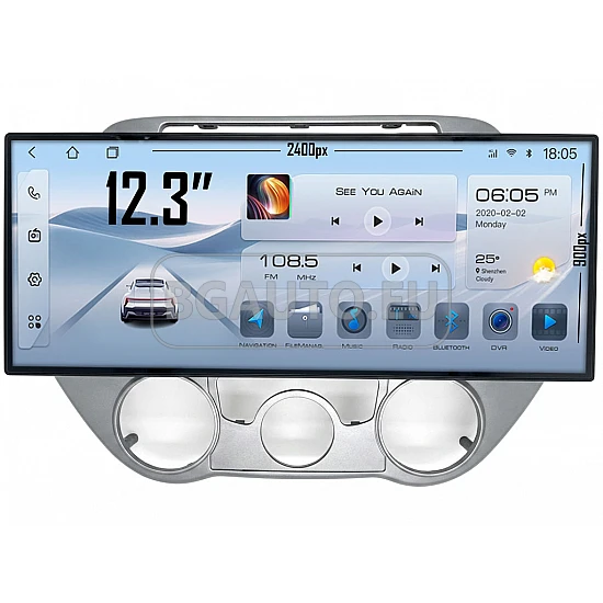 HYUNDAI I20 - 12.3 МУЛТИМЕДИЯ / Навигация android 16