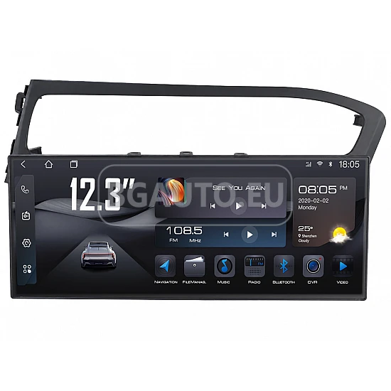 HYUNDAI I20 - 12.3 МУЛТИМЕДИЯ / Навигация android 16