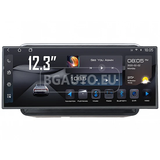 HYUNDAI SANTA FE - 12.3 МУЛТИМЕДИЯ / Навигация android 16