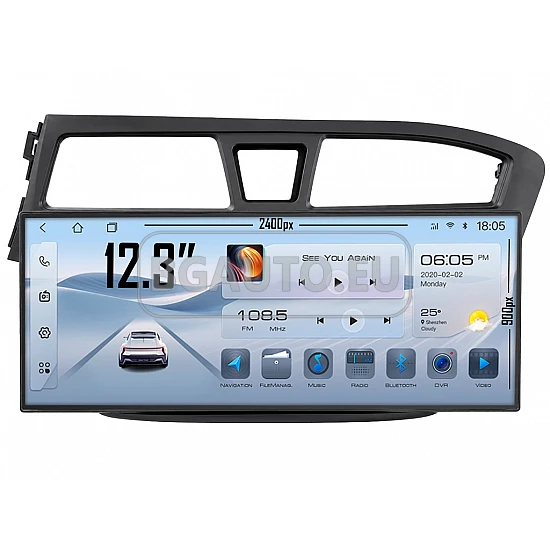 HYUNDAI I20 - 12.3 МУЛТИМЕДИЯ / Навигация android 16