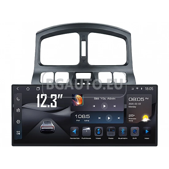 HYUNDAI SANTA FE - 12.3 МУЛТИМЕДИЯ / Навигация android 16