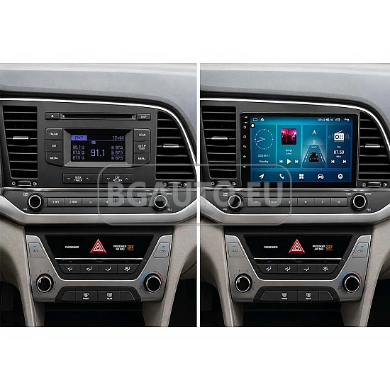 HYUNDAI ELANTRA - 9 МУЛТИМЕДИЯ / Навигация android 16