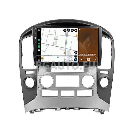 HYUNDAI H1, STAREX - 9 МУЛТИМЕДИЯ / Навигация android 16 климатроник