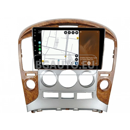HYUNDAI H1, STAREX - 9 МУЛТИМЕДИЯ / Навигация android 16 климатик