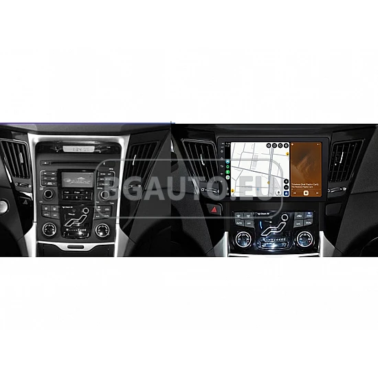 HYUNDAI SONATA - 9 МУЛТИМЕДИЯ / Навигация android 16 черен лак