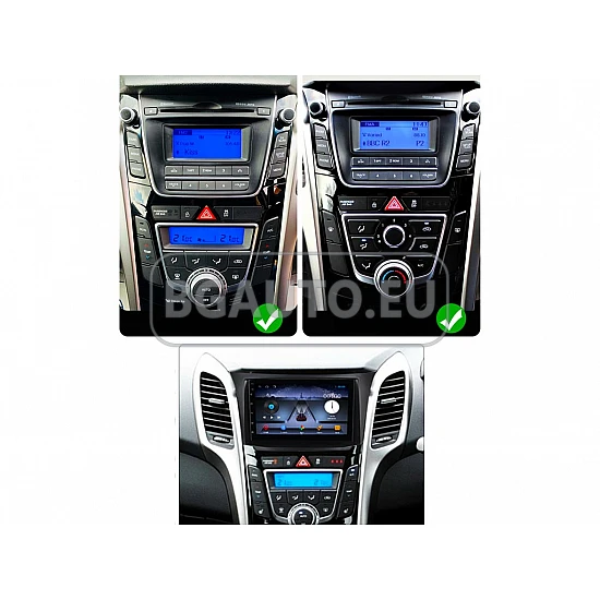 HYUNDAI I30 - 7 МУЛТИМЕДИЯ / Навигация android 16