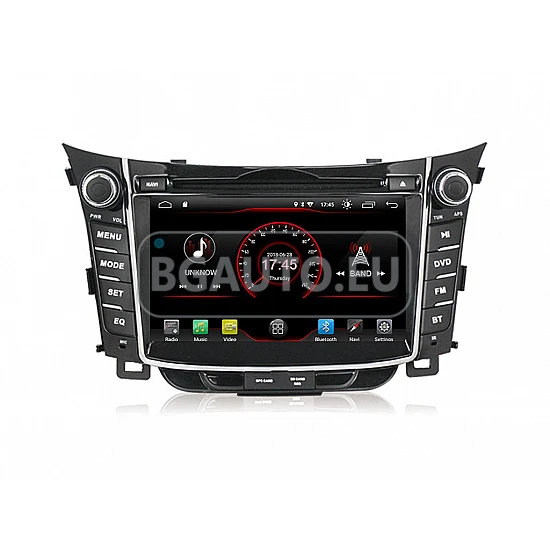 HYUNDAI I30 - МУЛТИМЕДИЯ / Навигация Android CPU:8-CORE RAM:4GB DVD + DSP