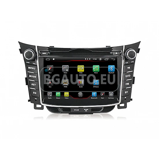 HYUNDAI I30 - МУЛТИМЕДИЯ / Навигация Android CPU:8-CORE RAM:4GB DVD + DSP