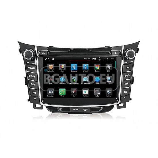HYUNDAI I30 - МУЛТИМЕДИЯ / Навигация Android CPU:8-CORE RAM:4GB DVD + DSP