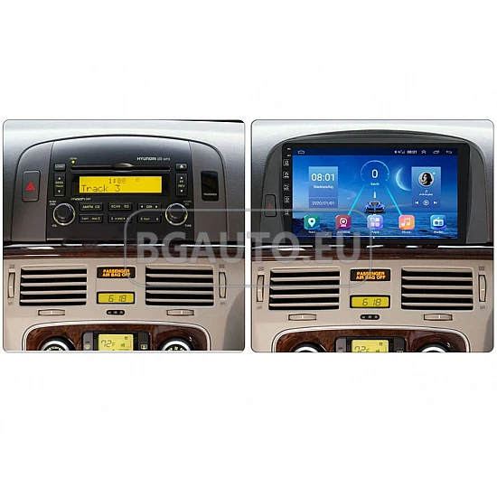 HYUNDAI SONATA - 9 МУЛТИМЕДИЯ / Навигация android 16 черна