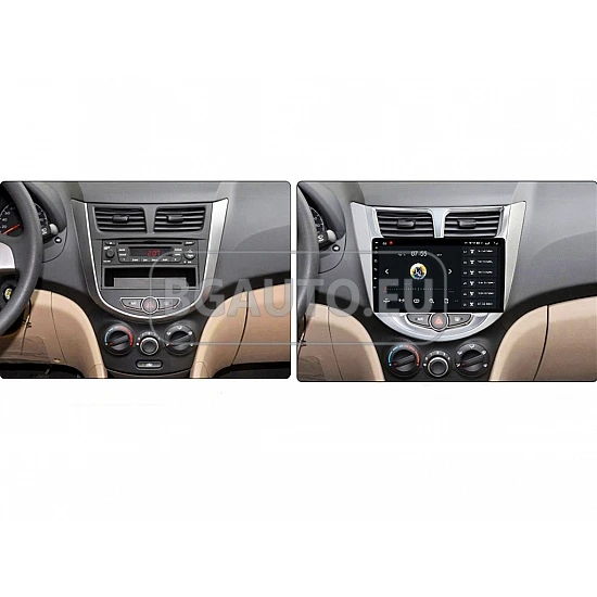 HYUNDAI ACCENT - 9 МУЛТИМЕДИЯ / Навигация android 16