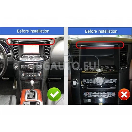 INFINITI FX35, FX37, QX70 - 9 МУЛТИМЕДИЯ / Навигация android 16