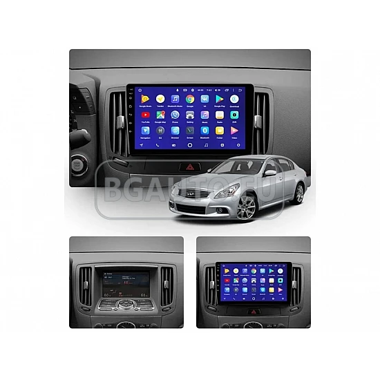 INFINITI G25, G35, G37 - 9 МУЛТИМЕДИЯ / Навигация android 16