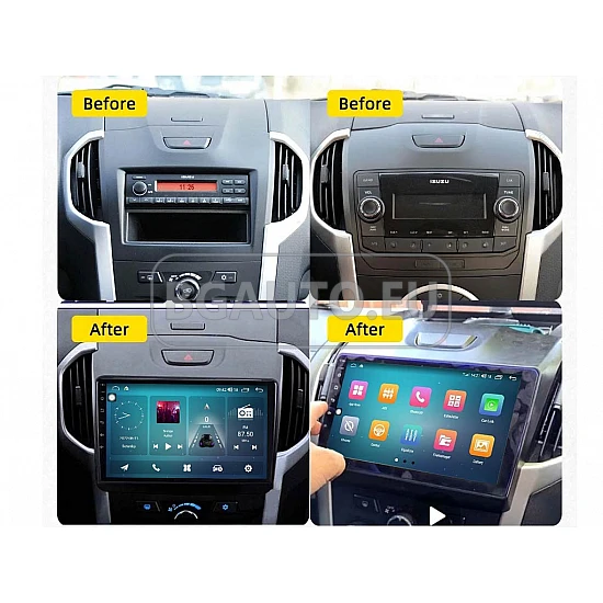 ISUZU D-MAX - 9 МУЛТИМЕДИЯ / Навигация android 16