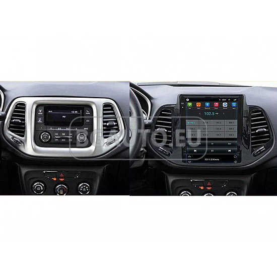 JEEP COMPASS - 9.7 МУЛТИМЕДИЯ / Навигация android 16