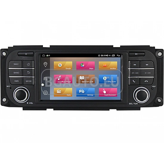 DODGE - МУЛТИМЕДИЯ / Навигация android 16 CPU:8-CORE RAM:4GB + DSP + CARPLAY + ANDROID AUTO + SIM